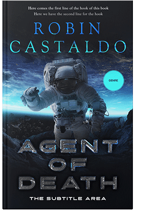 Pre Made Book Cover Ebony