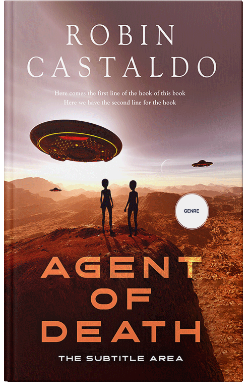 Front view of Premade Science Fiction Book Cover - Ironstone