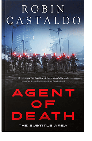 Pre Made Book Cover Viola