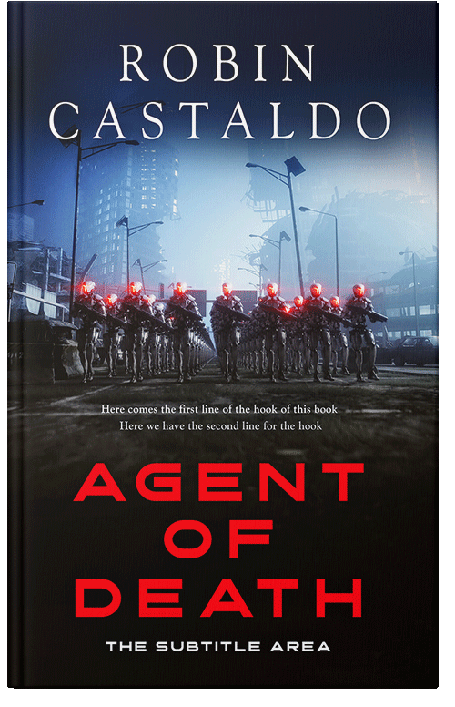 Front view of Premade Apocalyptica Book Cover - Viola