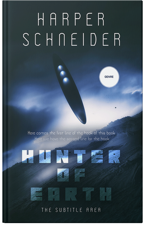 Front view of Premade Science Fiction Book Cover - Big Stone