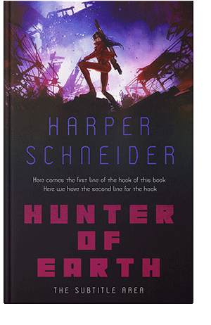 Pre Made Book Cover Bleached Cedar