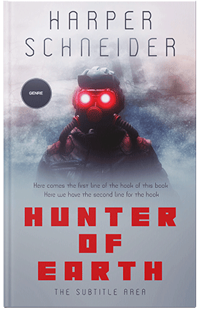 Pre Made Book Cover French Gray