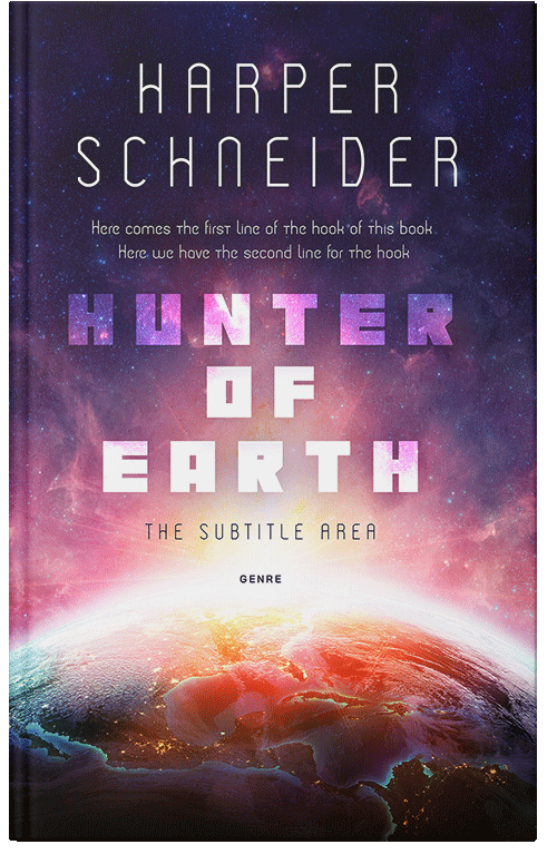 Front view of Premade Science Fiction Book Cover - Shilo
