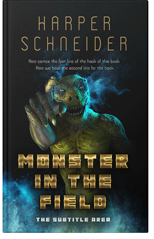 Premade Book Cover Black