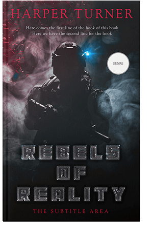 Pre Made Book Cover Thunder