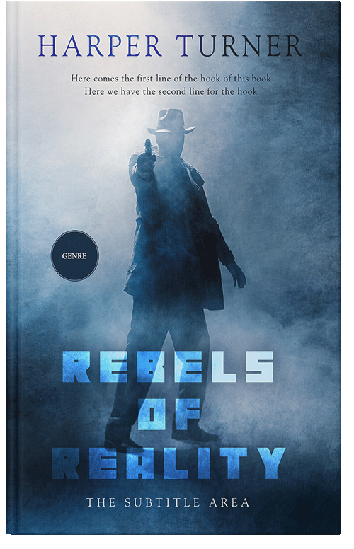 Front view of Premade Mystery & Thriller & Suspense Book Cover - Bismark