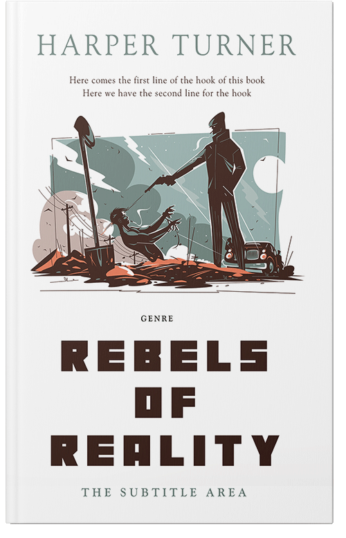 Front view of Premade Mystery & Thriller & Suspense Book Cover - Mondo