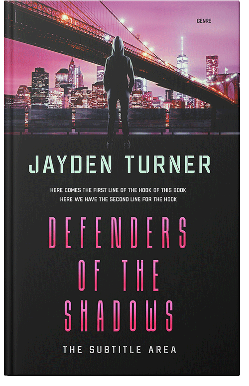 Front view of Premade Mystery & Thriller & Suspense Book Cover - Can Can