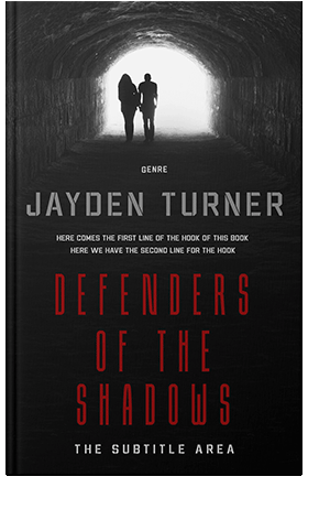 Pre Made Book Cover Cod Gray