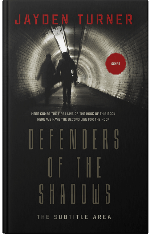 Front view of Premade Mystery & Thriller & Suspense Book Cover - Cod Gray