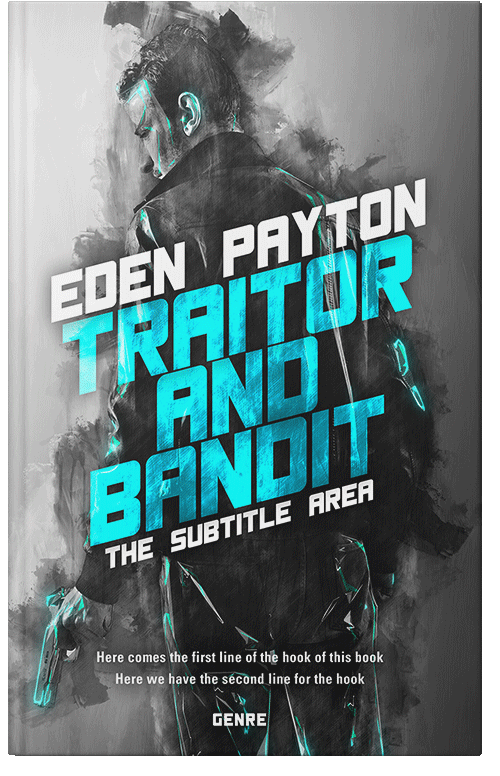 Front view of Premade Mystery & Thriller & Suspense Book Cover - Cape Cod