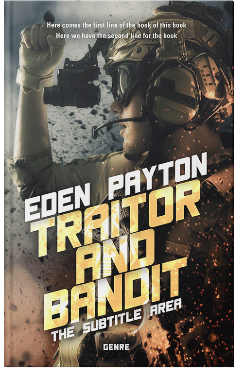 Front view of Premade Mystery & Thriller & Suspense Book Cover - Zombie