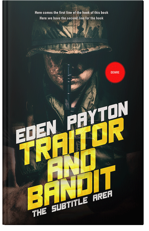 Front view of Premade Historical Book Cover - Confetti