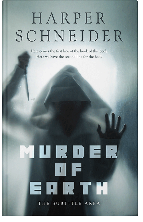 Front view of Premade Mystery & Thriller & Suspense Book Cover - Submarine