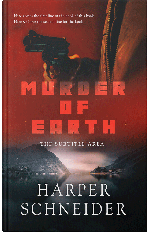 Front view of Premade Mystery & Thriller & Suspense Book Cover - Jon