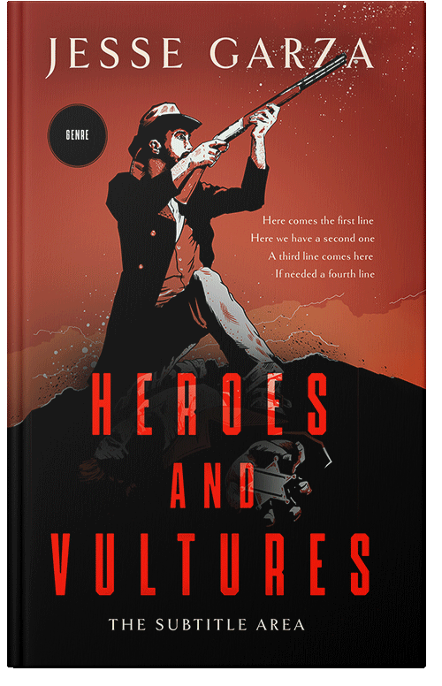 Front view of Premade Historical Book Cover - Mojo