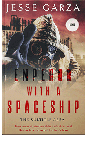 Pre Made Book Cover Indian Khaki