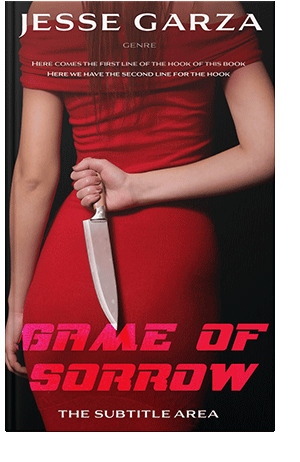 Pre Made Book Cover Falu Red