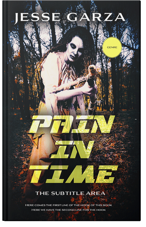 Front view of Premade Mystery & Thriller & Suspense Book Cover - Thunder