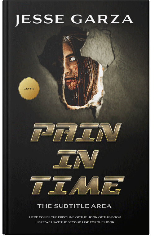 Front view of Premade Horror Book Cover - Rangoon Green