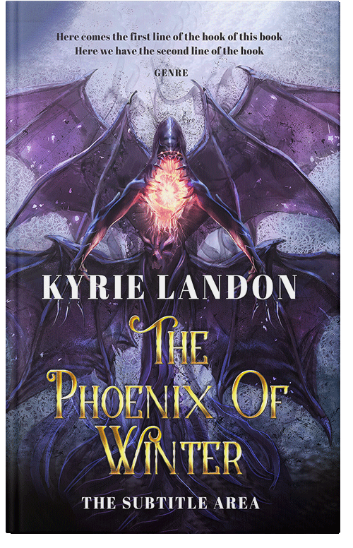 Front view of Premade Fantasy Book Cover - Martinique