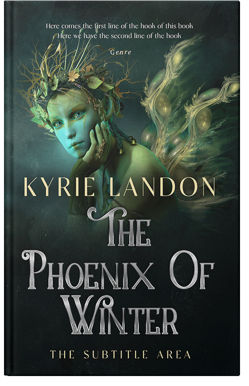 Front view of Premade Fantasy Book Cover - Aztec