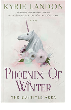 Pre Made Book Cover Pampas