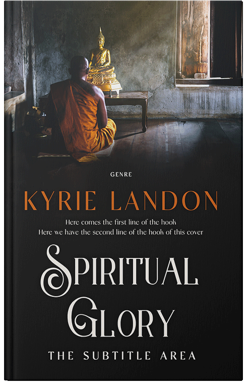 Front view of Premade Religion & Spirituality Book Cover - Cod Gray