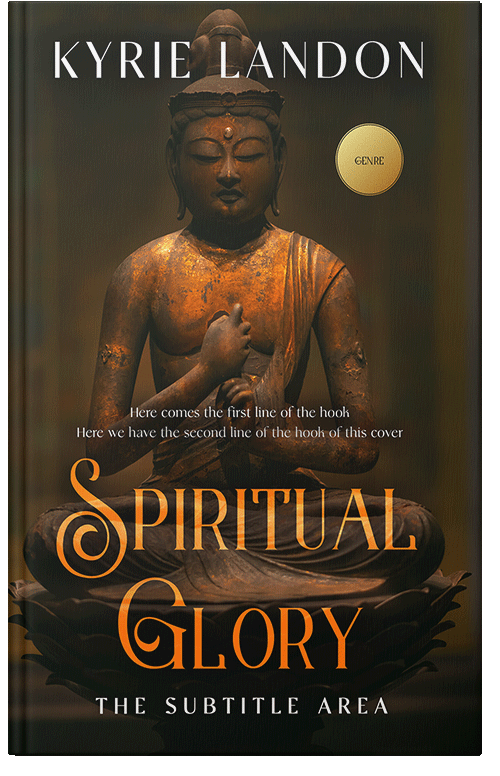 Front view of Premade Religion & Spirituality Book Cover - Mikado