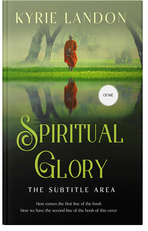 Front view of Premade Religion & Spirituality Book Cover - Gordons Green