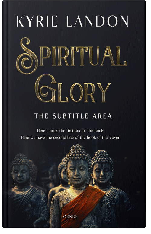 Front view of Premade Religion & Spirituality Book Cover - Cinder