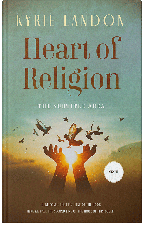 Front view of Premade Health & Mind & Body Book Cover - Envy