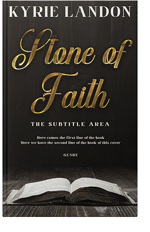 Pre Made Book Cover Oil