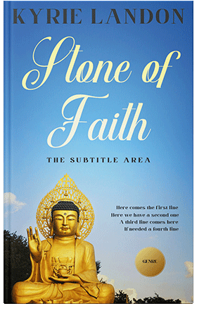 Pre Made Book Cover Havelock Blue