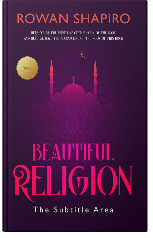Front view of Premade Religion & Spirituality Book Cover - Clairvoyant