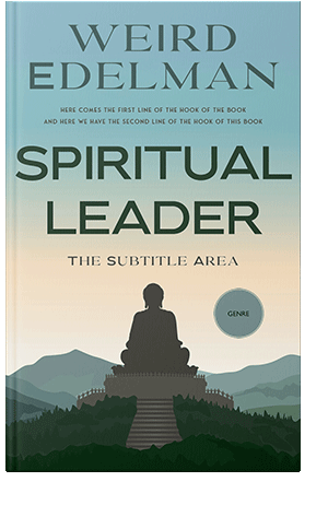 Pre Made Book Cover Shadow Green