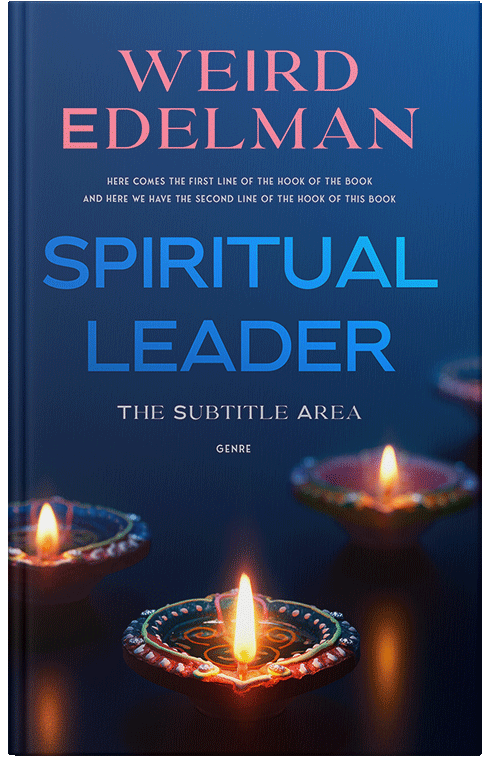 Front view of Premade Religion & Spirituality Book Cover - Madison