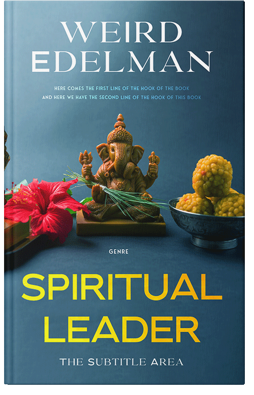 Front view of Premade Religion & Spirituality Book Cover - Ming