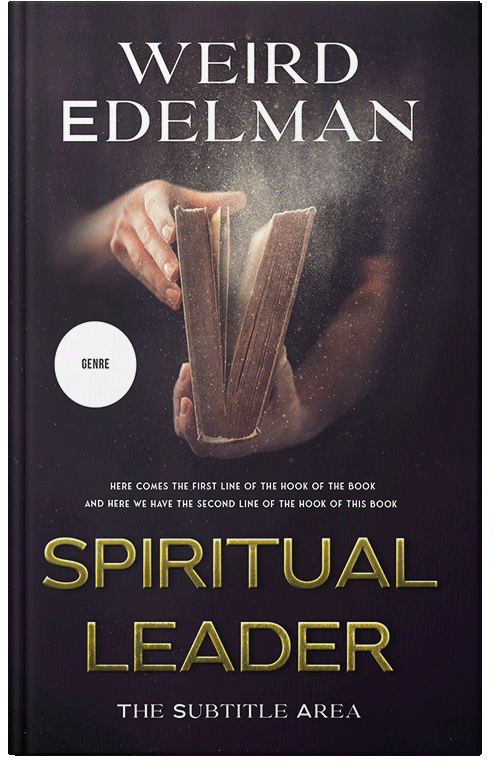 Front view of Premade Religion & Spirituality Book Cover - Bastille