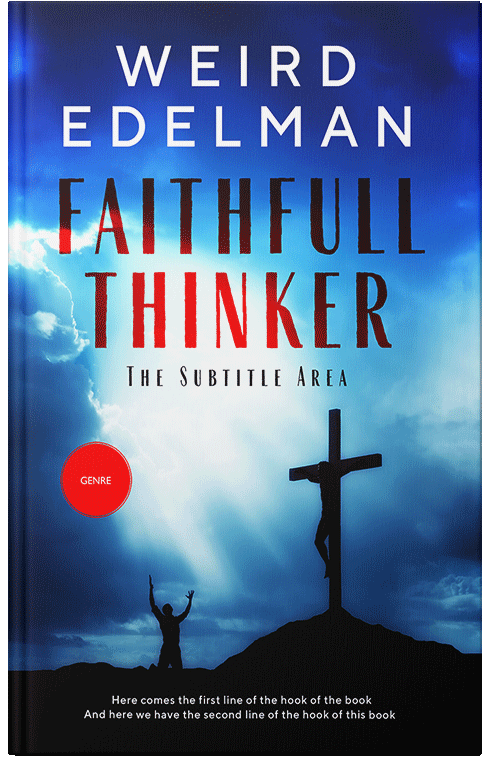 Front view of Premade Religion & Spirituality Book Cover - Lola