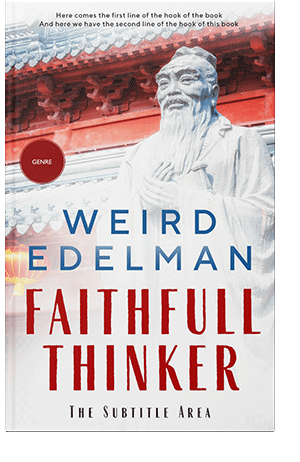 Pre Made Book Cover Thunder