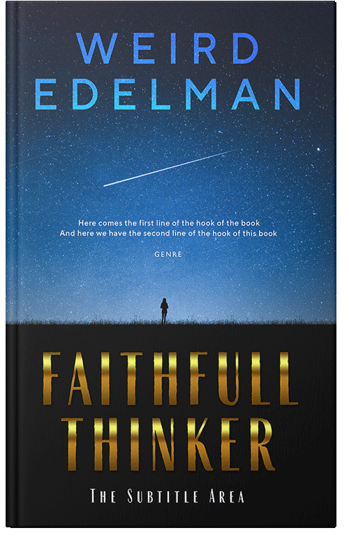 Front view of Premade Fantasy Book Cover - Big Stone