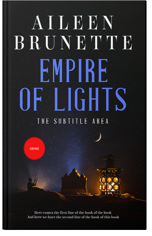 Front view of Premade Religion & Spirituality Book Cover - Woodsmoke