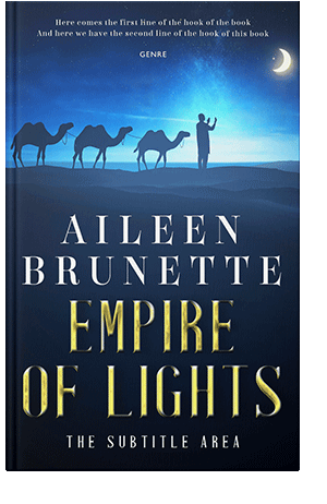 Pre Made Book Cover Blue Zodiac