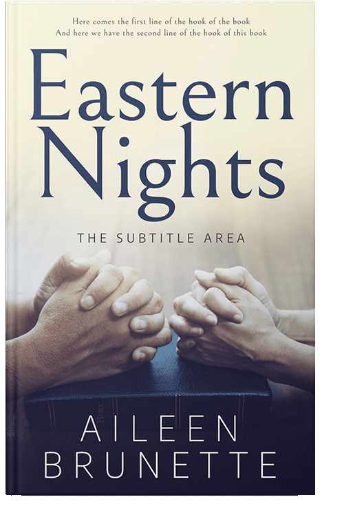 Front view of Satin Linen #12626 - Premade Religion & Spirituality Book Cover