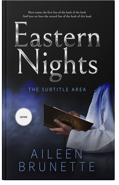 Front view of Premade Religion & Spirituality Book Cover - Cinder