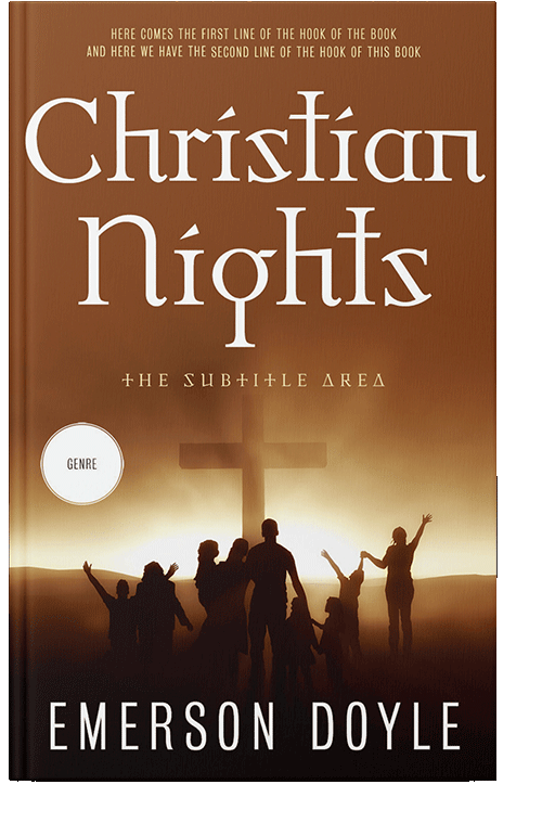 Front view of Copper Canyon #12634 - Premade Religion & Spirituality Book Cover