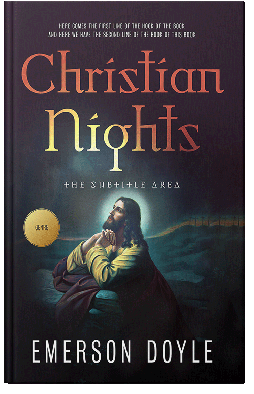 Front view of Premade Religion & Spirituality Book Cover - Baltic Sea