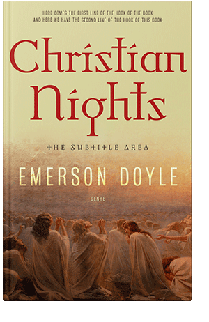 Pre Made Book Cover Brandy